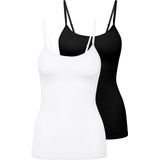 CALIDA Onderhemd Natural Comfort Spaghetti-Top Set van 2