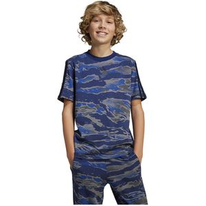 Dark Blue/Grey Four - T-shirt - Katoen - Sportief - Ronde Hals