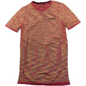 Craft - Active Korte Mouwen - Thermoshirt - Oranje - Maat XS