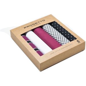 Zakdoeken - meerkleurig - cadeauverpakking