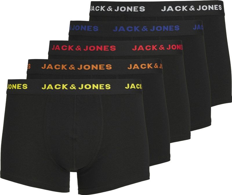 Jack & Jones Trunk Boxershorts Junior (5-pack) - Maat 128
