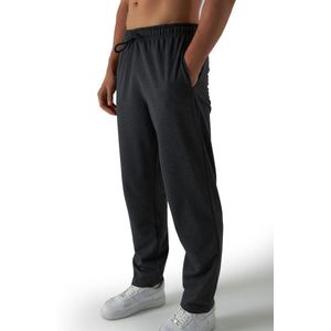 Smith & Solo joggingbroek heren - rechte pijp volwassenen lang - Antraciet S
