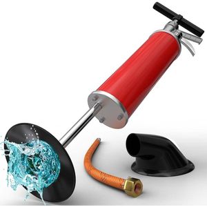 MEISTERFAKTUR XXL WC Ontstopper [8 Bar] | Grote Gootsteenontstopper | Ontstopper Afvoer voor Industrie, Keuken, Douche, Badkamer & Toilet | Gootsteen Ontstopper, Keukenontstopper, Rioolontstopper | Zuigdrukreiniger