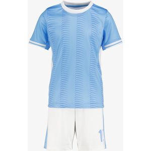 Dutchy tweedelige kinder sport set blauw wit - Maat 164