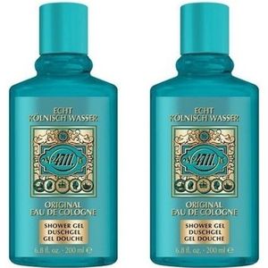 4711 Bad- & Douchegel - Voordeelverpakking - 2 x 200 ml