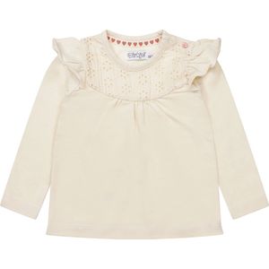 Dirkje R-CHERRY Meisjes T-shirt - Off white - Maat 62