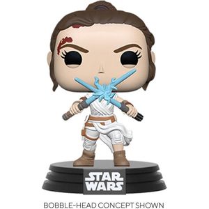 Funko Star Wars Verzamelfiguur Pop! Vinyl - The Rise of the Skywalker - Rey With 2 Light Sabers Multicolours