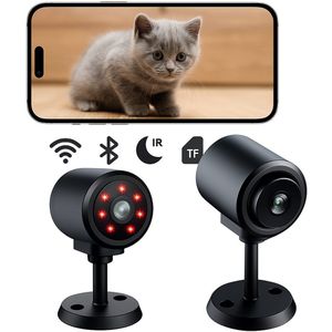 Narvie C1 Beveiligingscamera – 1080P HD IP Camera – Wifi – Nachtzicht – Bewegingsdetectie – Binnen/Buiten