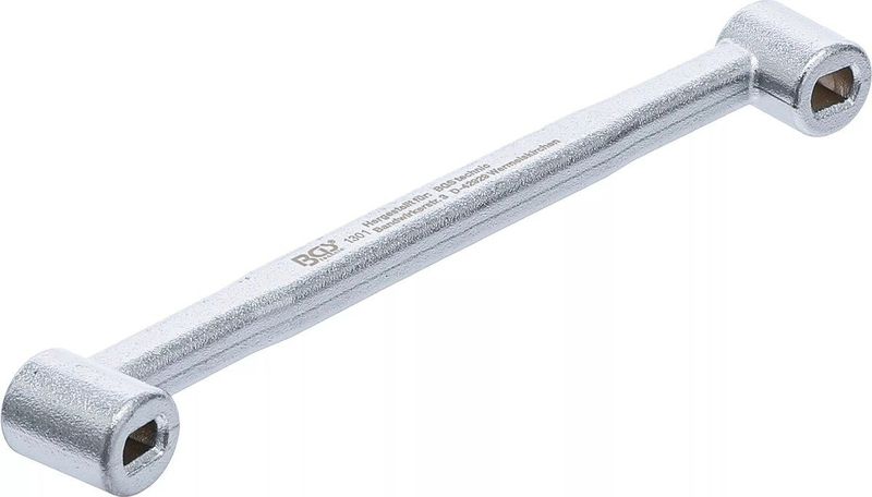 BGS Technic - Universeel Gereedschap - Schokdemper Sleutel - Verchroomd - 182 mm