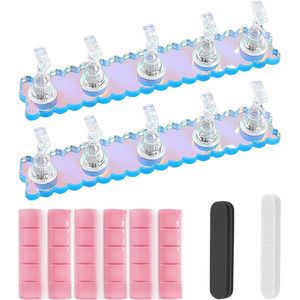 Nagelverzorgingsset - nagelbasen en manicure - 2 sets
