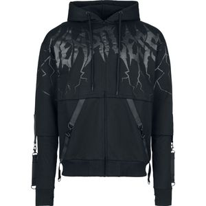Heartless Heartless Lightning capuchonvest Vest met capuchon zwart XL Heren