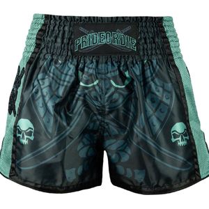 PRIDEorDiE Samurai Kickboks Muay Thai Shorts - XL