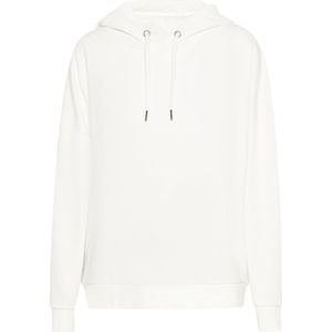 usha - BLUE LABEL - Sweatshirt - Wit - Capuchon met Trekkoord