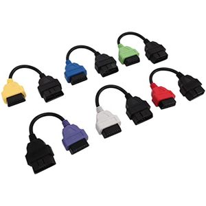 MultiECUScan Adapter Cable 6 Pcs OBD2 Diagnostic ECU Scan Tool Cable Replacement for