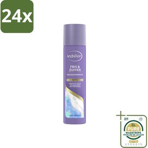 Andrélon Special - Fris & Zuiver - Droogshampoo - 245 ml - Voordeelverpakking - 24 stuks - Fris haar - Volume shampoo
