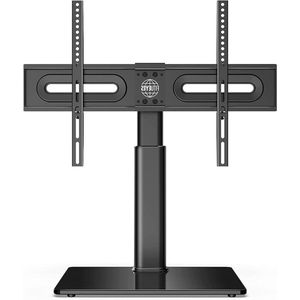 Hoogteverstelbare TV-standaard voor 27-65 inch TV - Tafelblad voet, Max VESA 600x400mm, 40kg