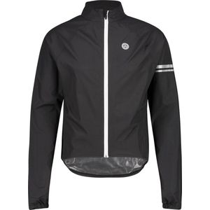 AGU Fiets Regenjack Essential Heren - Zwart - XL