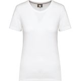 Dames-T-shirt - Designed To Work - Antibobbels - Wasbaar tot 60°C - Gekamd Katoen en Polyester