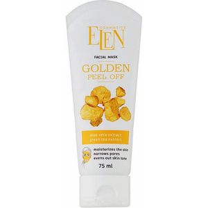Verhelderende Gouden gezichtsmasker - peel-off - groene thee en aloe vera - hydrateerd 75ml