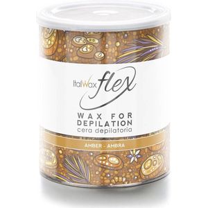 ItalWax Flex-Wax Amber - Professionele Wax 800ml - Voor Gladde en Zijdezachte Huid
