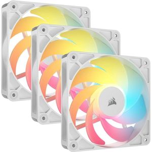Corsair - R5 120-R ARGB - PC Ventilator - Wit - 120 mm - 3-pack