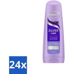 Andrélon – Conditioner – Zilver Care – 200 ml - Voordeelverpakking - 24 stuks
