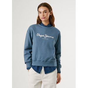 Pepe Jeans - Baddy - Sweatshirt - Blauw - Ronde Hals - Lange Mouwen