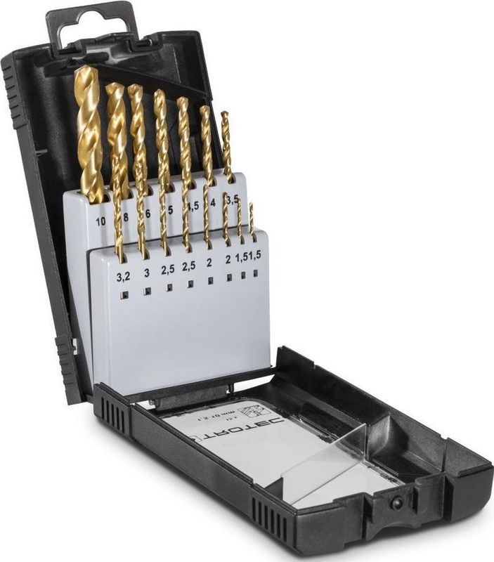 TROTEC Boorset HSS-metaal 15-delig