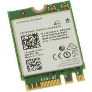 Intel Wireless-AC 8265 Dual Band WLAN WiFi 802.11 ac/a/b/g/n M.2 Card - No BT - 8F3Y8