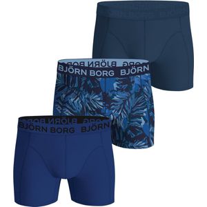 Björn Borg - Cotton Stretch - Boxershorts - Blauw - 3-pack