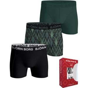 Björn Borg - Cotton Stretch - Boxershort - Kerstmis Pack - 3 stuks
