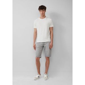 Bermuda's - Bermuda Jeans - Blauw - Mid-Rise - Rechte Pijp