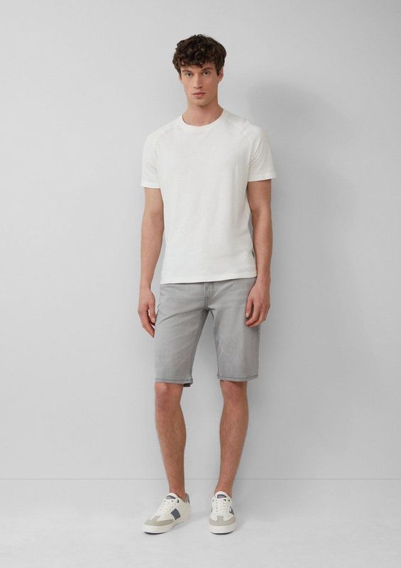 Bermuda's - Bermuda Jeans - Blauw - Mid-Rise - Rechte Pijp