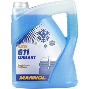 Mannol G11 | Koelvloeistof -30 °C | Blauw | Ready to use | 5 Liter