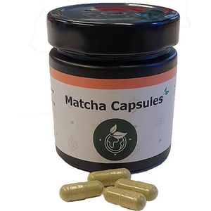Afvallen - Detox - Matcha Capsules - Vega - 60 caps - HIKI-AN