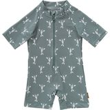 Fresk UV Swimsuit - 62/68 - Sneldrogende Zwemkleding - UPF 50 - Zwemshirt voor Kinderen - Zwempak Korte Mouwen - Lobster Chinois Green
