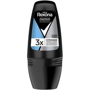 Rexona Men Maximum Protection - Deodorant - Roller - Clean Scent - 50ml