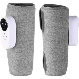 2 stuks beenmassage-apparaat met compressie, draadloze kuitmassage-apparaat met verwarmingsfunctie, 3 verwarmingsstanden (45-60°) / 3 massagestanden / verstelbare maat / automatische uitschakeling, oplaadbare kuitmassage-apparaat voor pijnverlichting