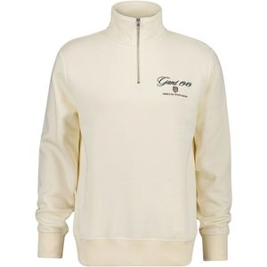 Gant Graphic Half Zip Sweater Heren - Maat M