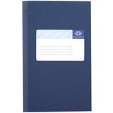 Djois Atlanta notitieboek - 165 x 105 mm - gelijmd - 64 bld/128 blz - blauw - 1 stuk