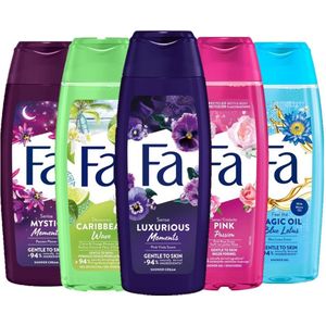 FA Douchegel Try Out - Mystic Moment / Carribean Wave / Luxurious Moments / Pink Passion / Magic Oil Blue Lotus