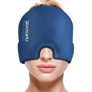 Migraine Cap - ijszak gel - ijsmasker - verkoelende gel - koude therapie - migraine reliëf
