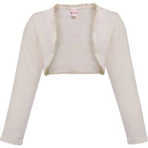 La V Bolero meisje zandkleur (Beige) 116-122