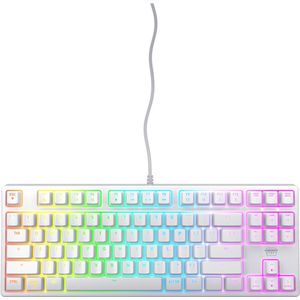 CHERRY K4V2 TKL toetsenbord Gamen USB QWERTY Amerikaans Engels Wit