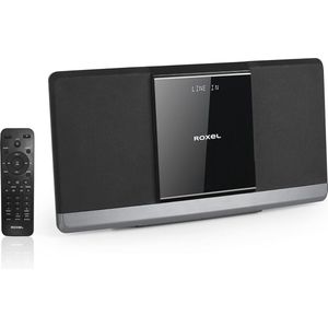 Micro HiFi Systeem met CD-speler, DAB/DAB+/FM-radio en Bluetooth - Compact en Stijlvol Design