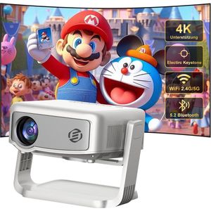 Equivera Mini Beamer - Draagbare Beamer - Beamer - Mini Beamer Projector - Projector - Mini Projector