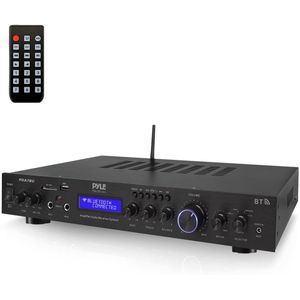 Pyle - PDA7BU - Bluetooth-versterker - Zwart - 5-kanaals rackmontage