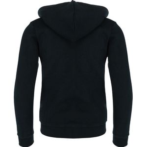 Basic Hooded Full Zip Sweater Jongens - Navy - Maat 110-116