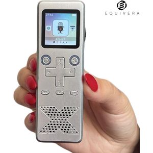 Equivera Afluisterapparatuur - Afluisterapparatuur op afstand - Afluisterapparatuur spy - Voice Recorder - Dictafoon