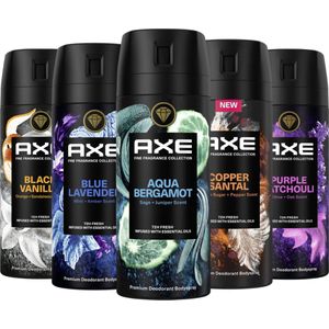 Axe Fine Fragrance - Geschenkset - 5 Stuks - Voordeelverpakking